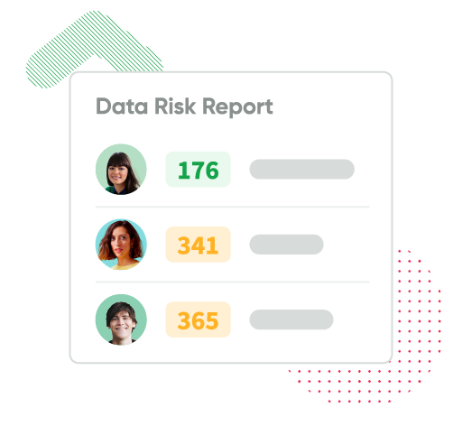 Data Risk Report Screenshot